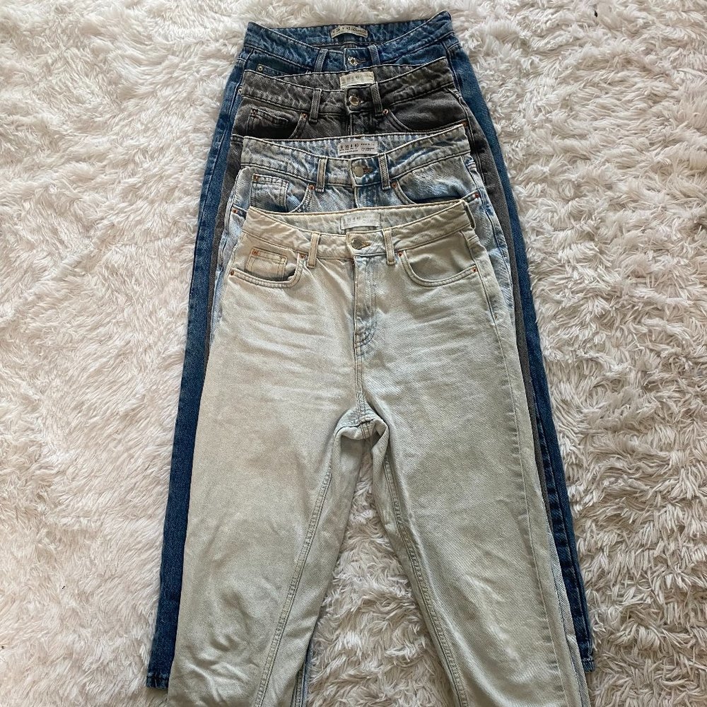 Primark Mom Jeans bundle size 4